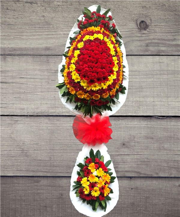 İkili Karanfil-Gerbera Düğün/Açılış Sepeti