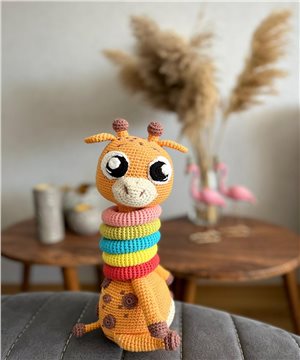 Amigurumi  Zürafa Yap-Boz  Oyuncak